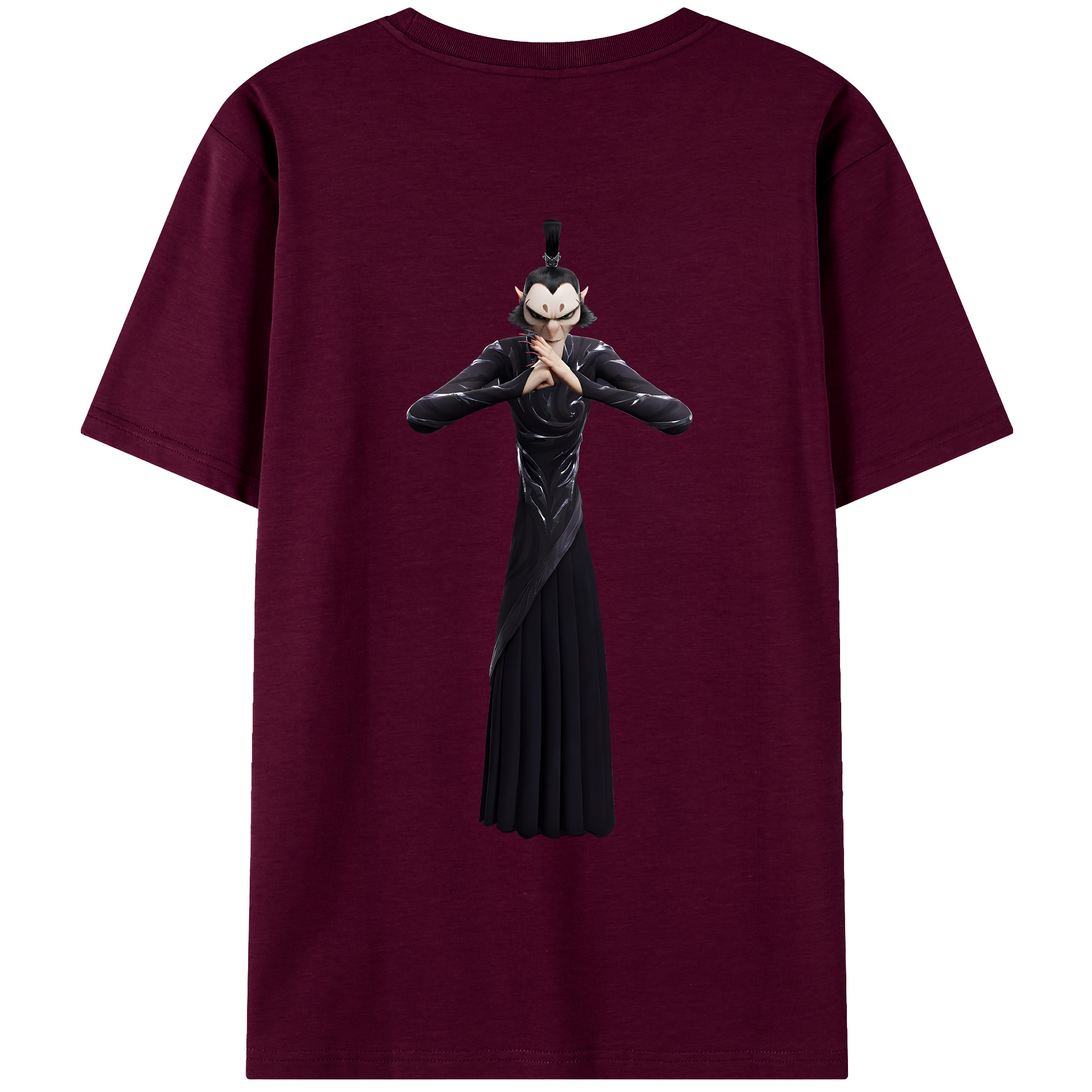 （画像用） Ne Zha 2 ナタ 魔童の大暴れ レディース半袖Tシャツ(バックプリント)